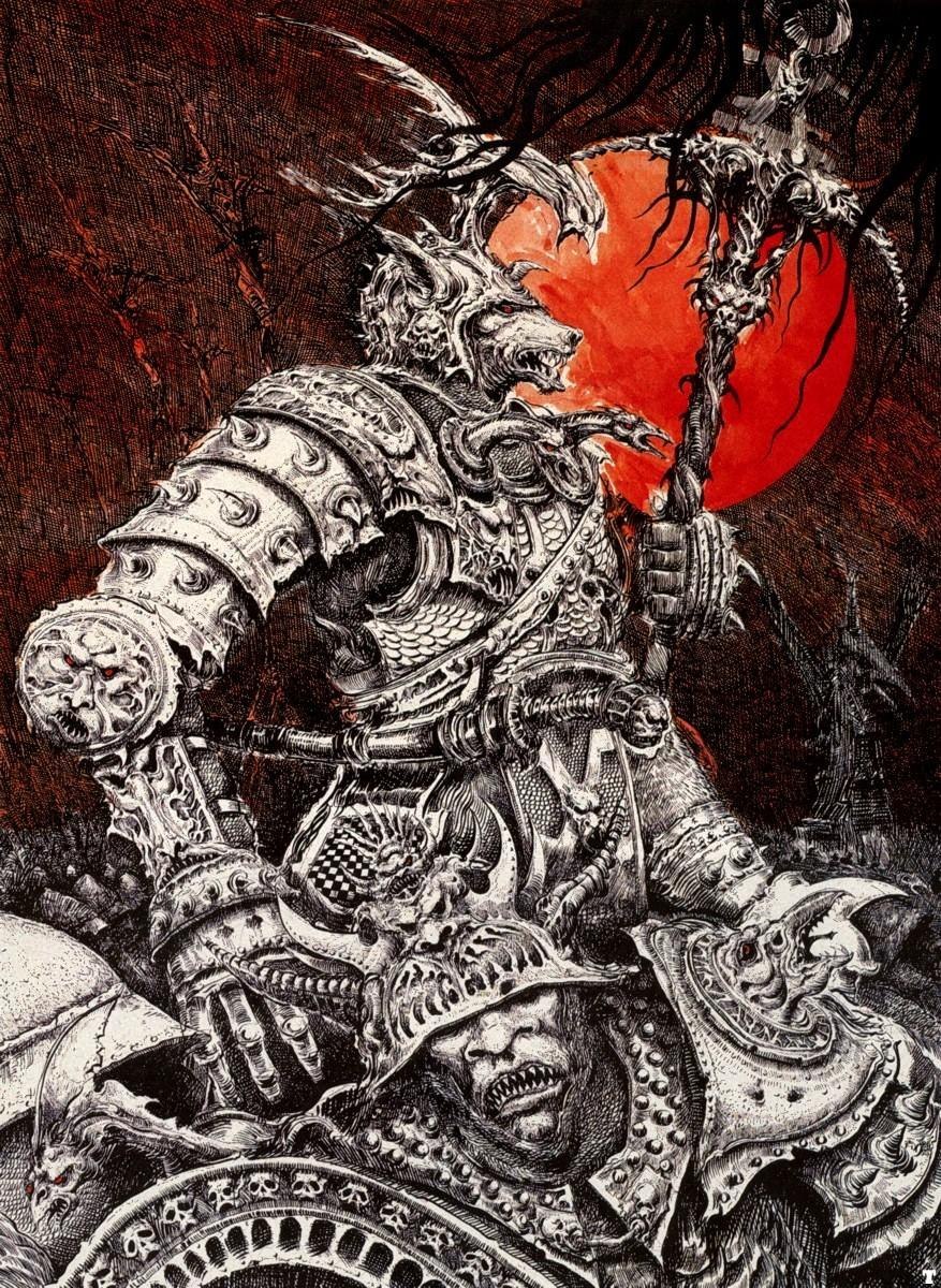 Художники Warhammer Ч. 28 - Ian Miller. - Warhammer, Warhammer 40k, Художники Warhammer, Длиннопост