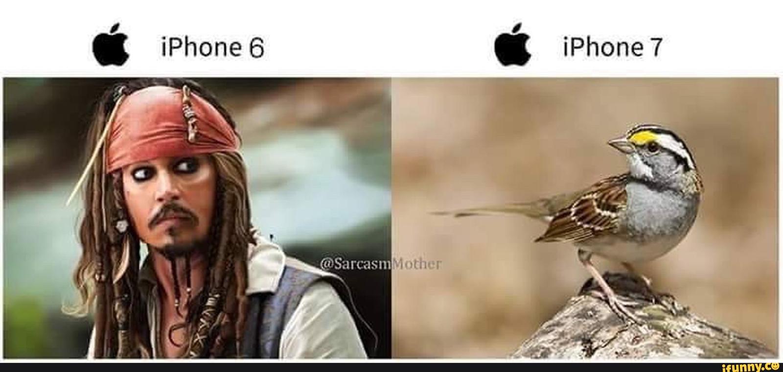 Jack Sparrow Sparrow - iPhone 7, Jack, Sparrow, , IT humor