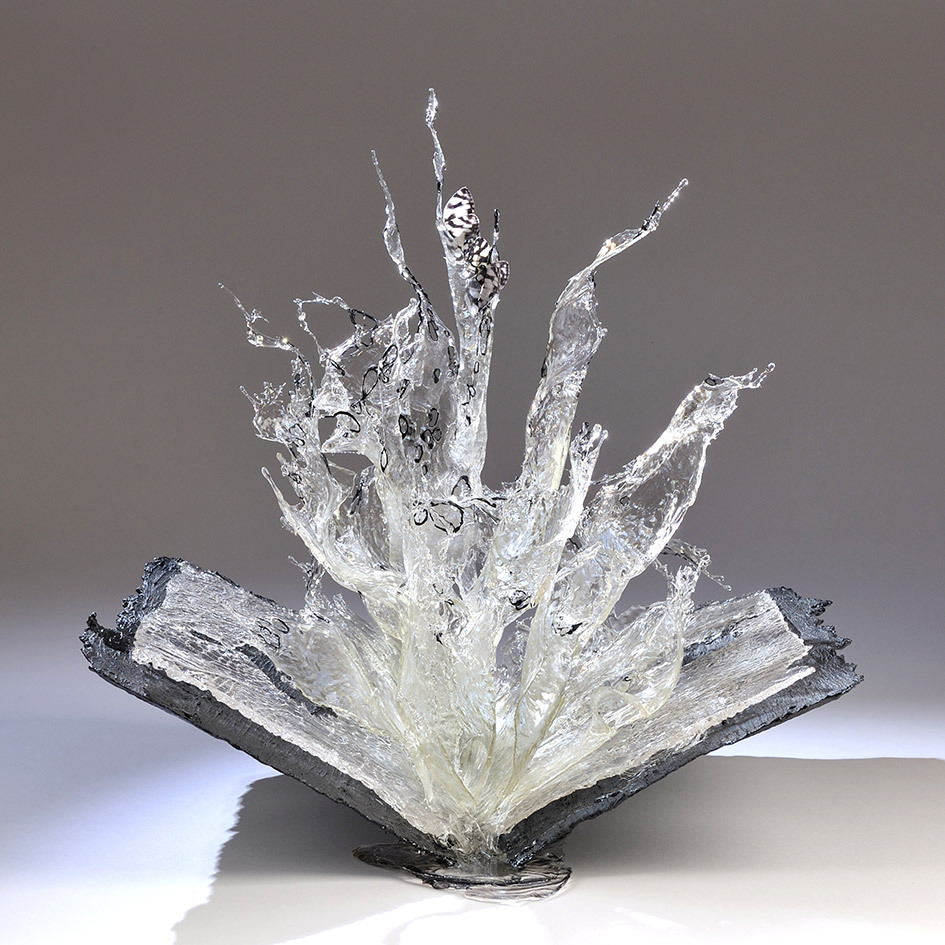 Glass splashes from Italian sculpture - , Vase, A rock, Sculpture, , Longpost