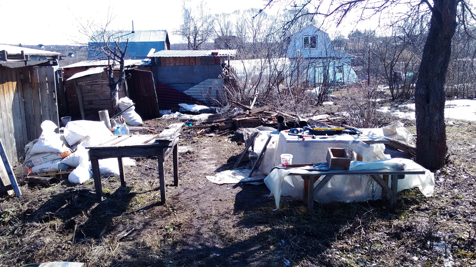 Fixing an old barn - My, Longpost, Building, With your own hands, Dacha, 