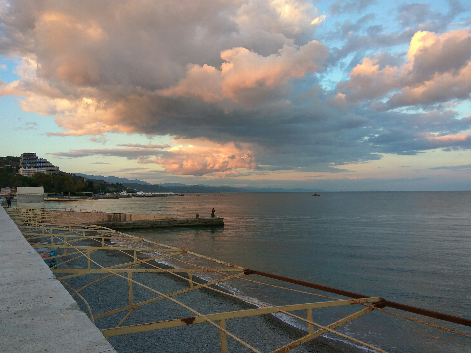 Крым.Осень.Алушта - Моё, Крым, Алушта, Черное море, Осень