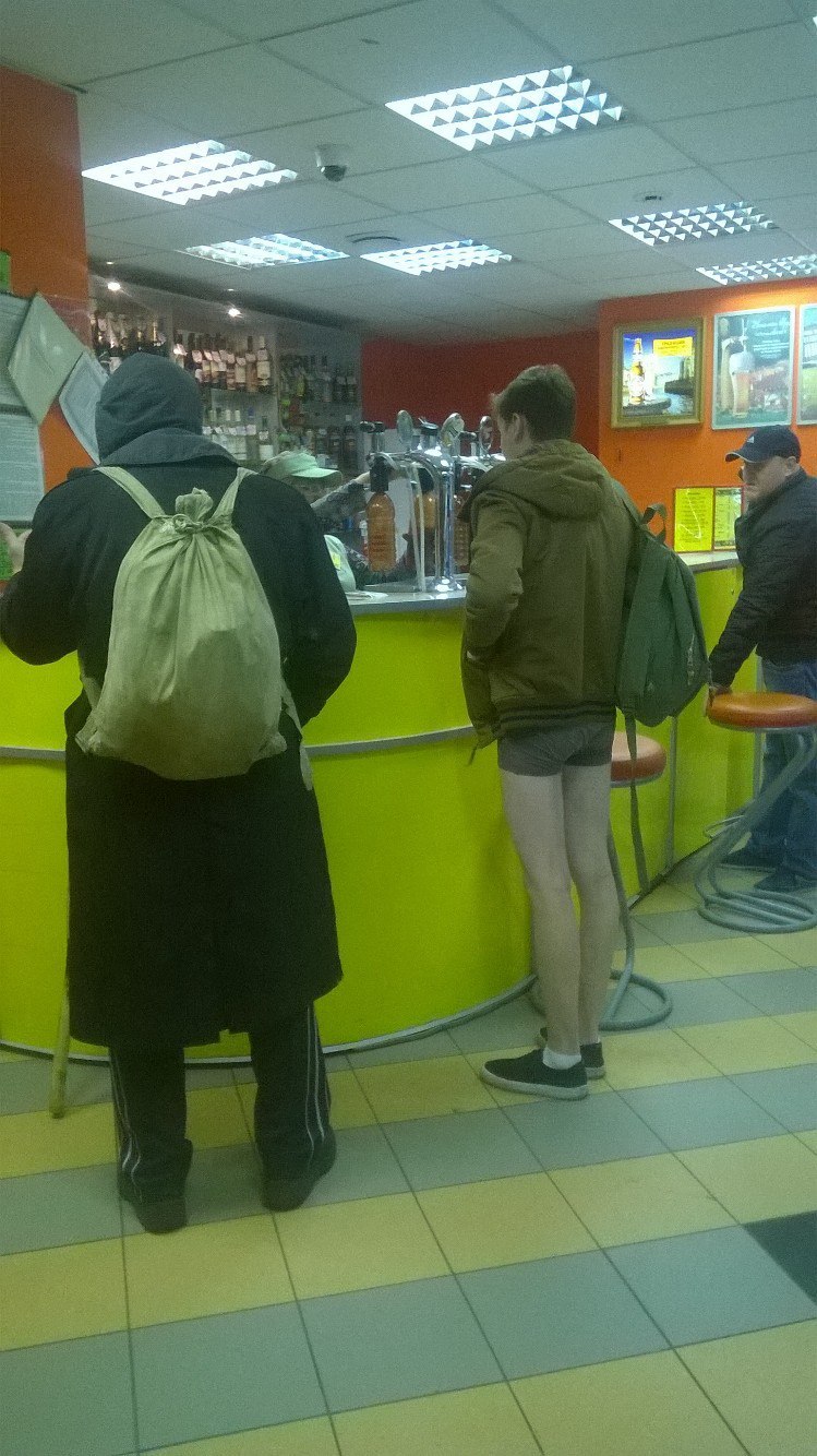 Went in for a beer - Bar, Ryazan, Underpants