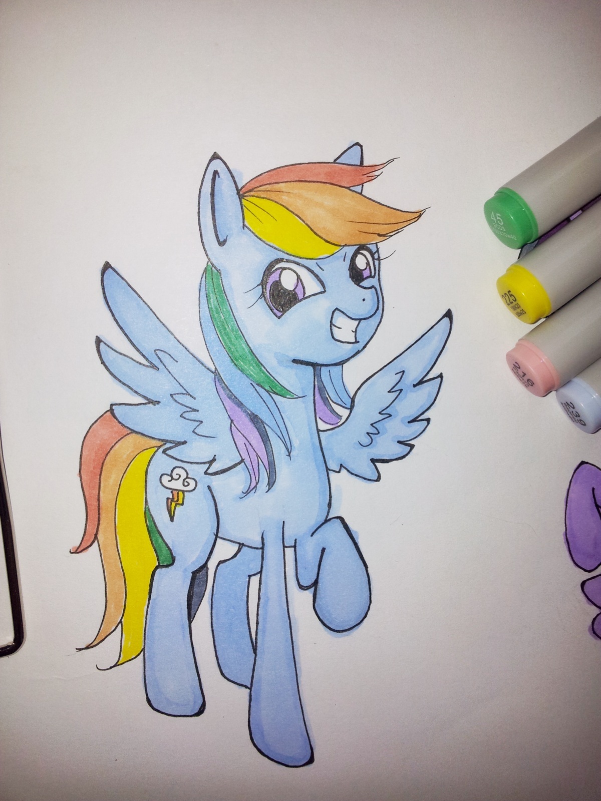 Rainbow - Моё, My Little Pony, Rainbow Dash