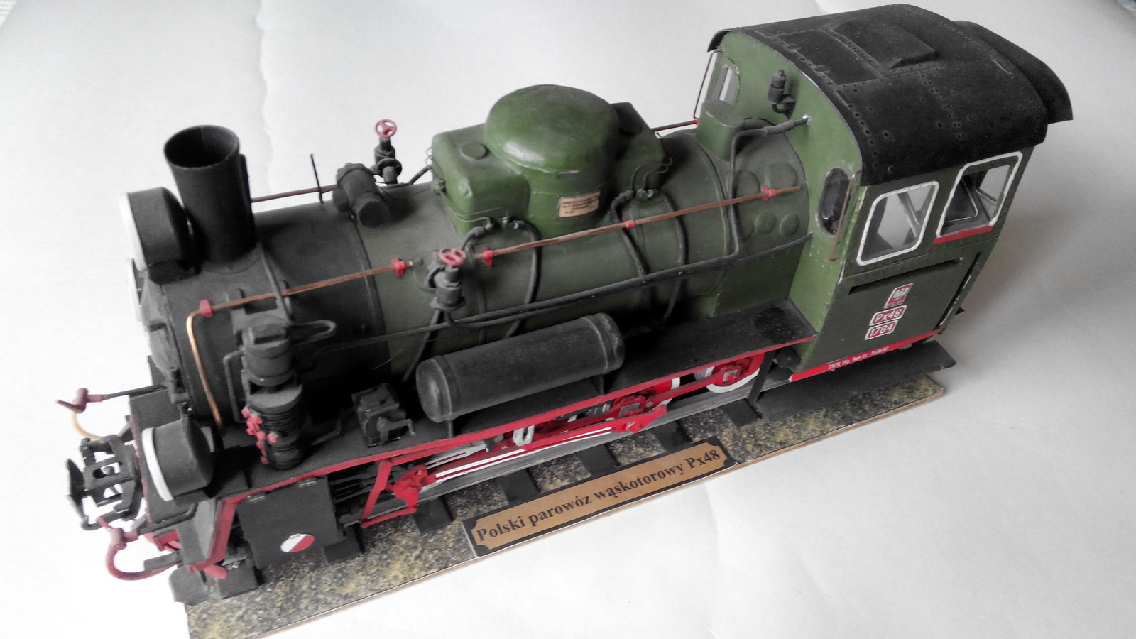 Steam locomotive Px48 - My, Stand modeling, Locomotive, Longpost