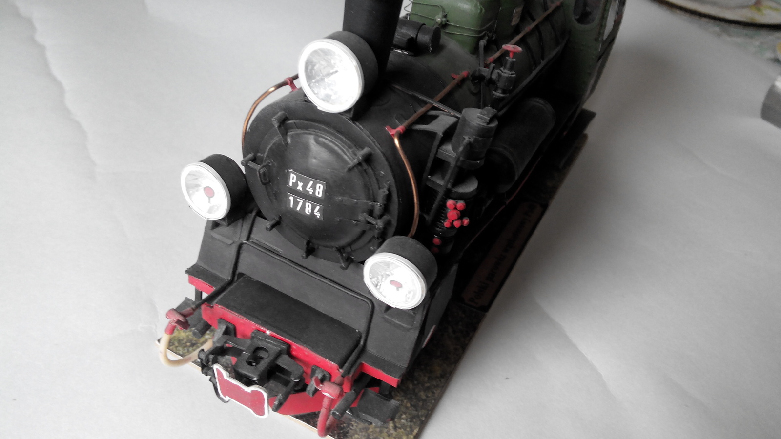 Steam locomotive Px48 - My, Stand modeling, Locomotive, Longpost