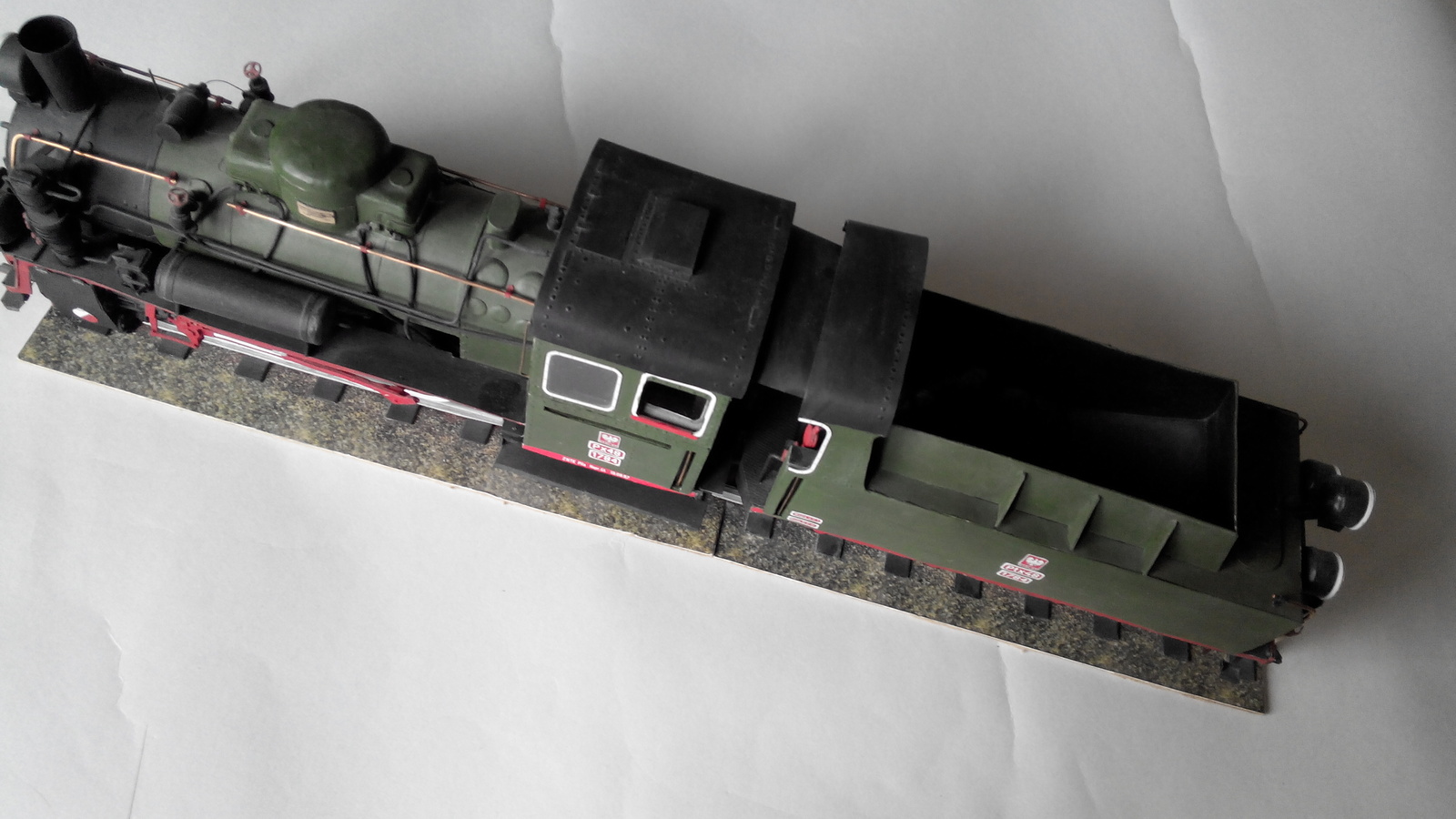 Steam locomotive Px48 - My, Stand modeling, Locomotive, Longpost