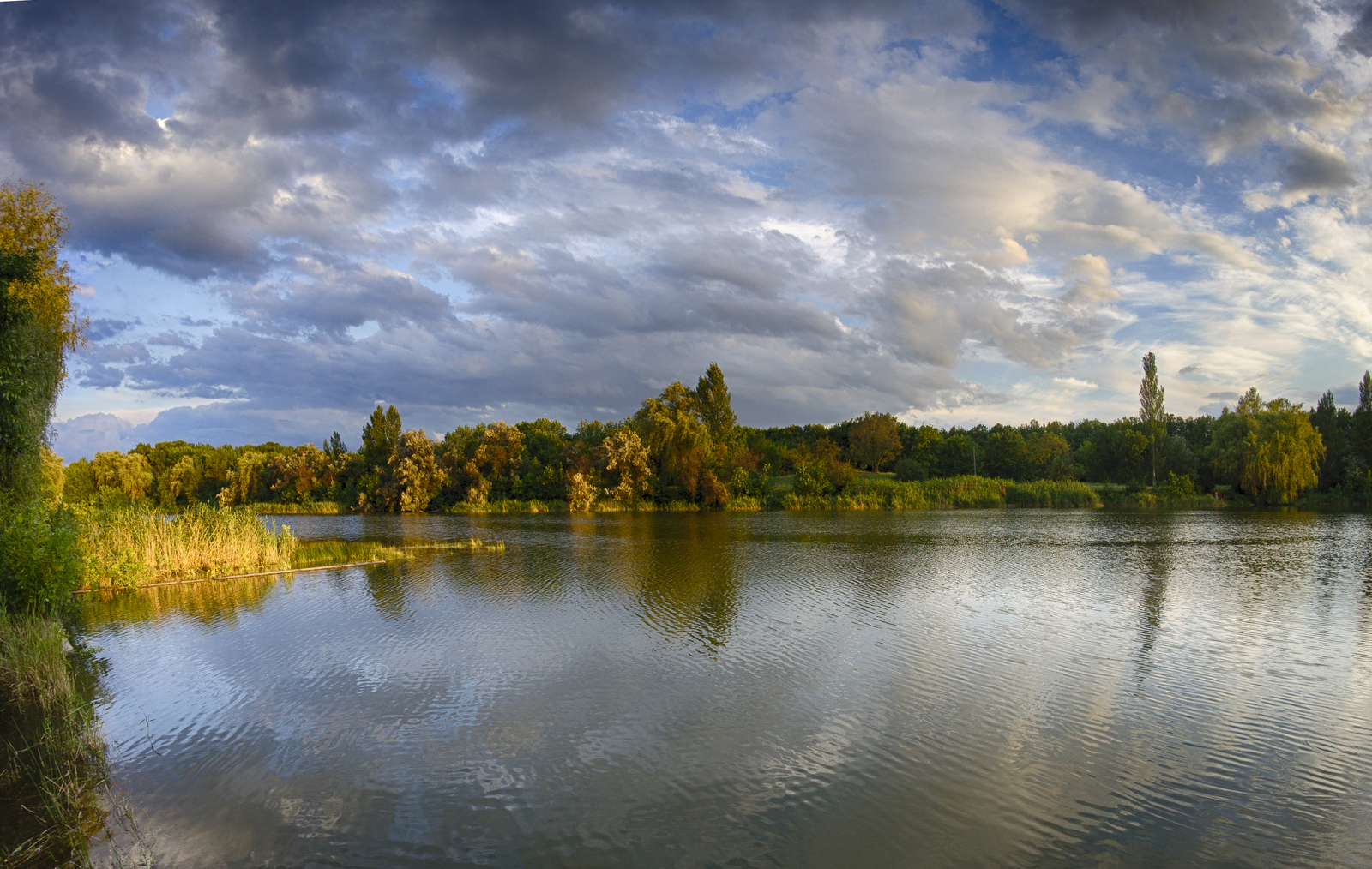 Piece of summer... - My, Summer, Sunset, Gorlovka, Photo, My, Landscape