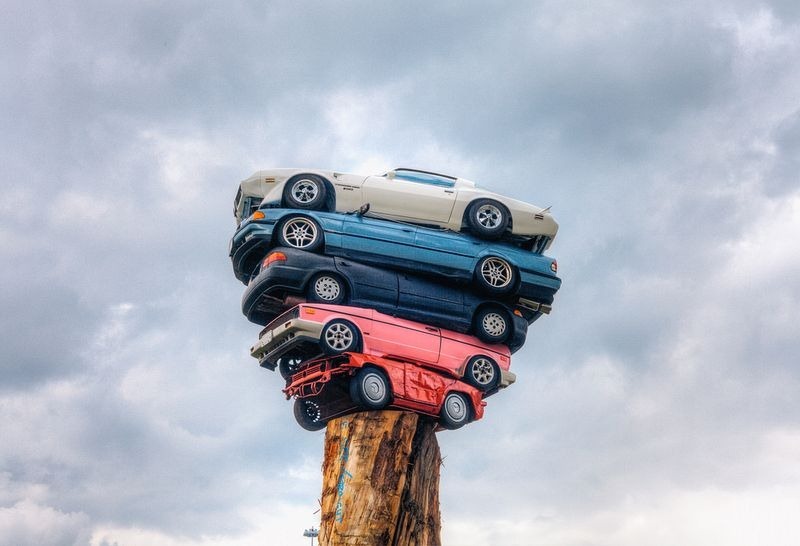 car sculptures in canada - Sculpture, Installation, Canada, Auto, Longpost