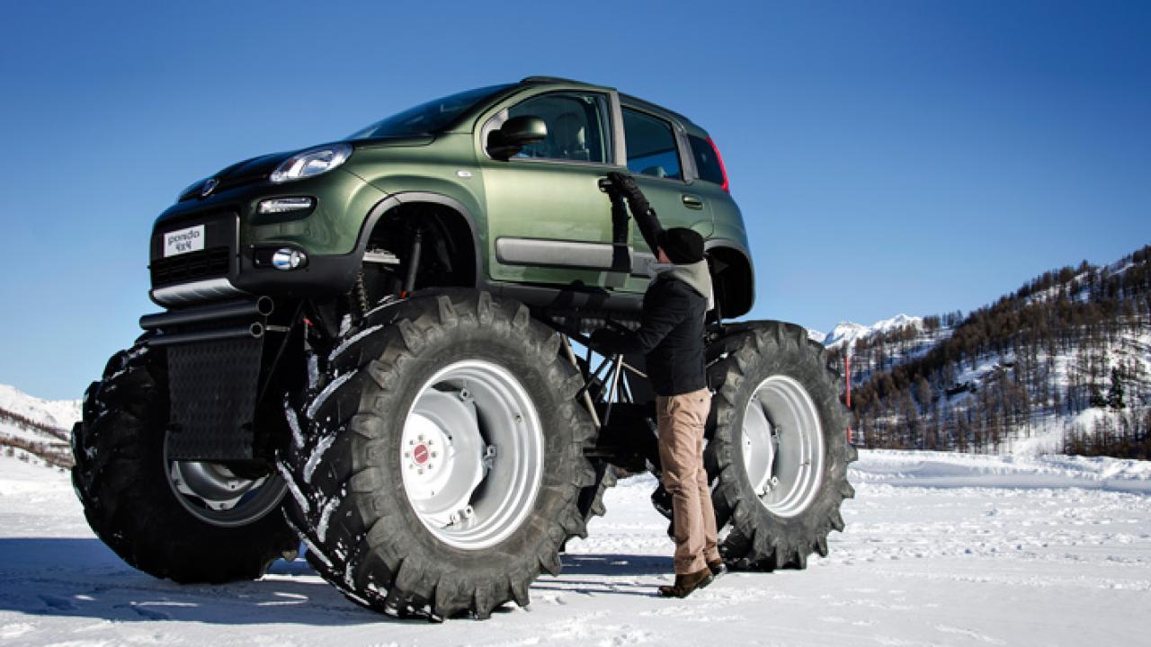 Fiat Panda 4x4 Monster Truck - Fiat, Monster truck, ВКонтакте, Видео