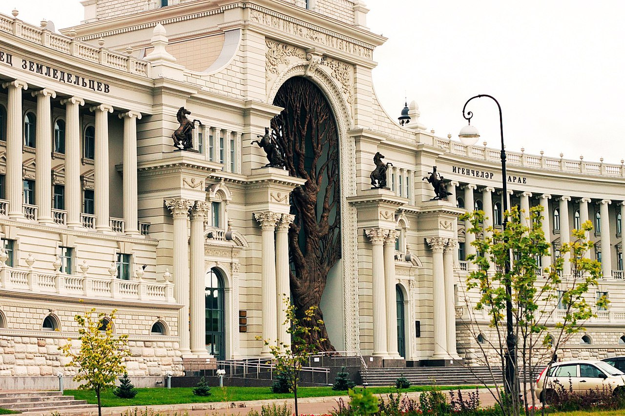 Palace of Farmers, Kazan - Kazan, World of building, Constructions, Building, Architecture, Ministry, Castle, Headquarters, Longpost