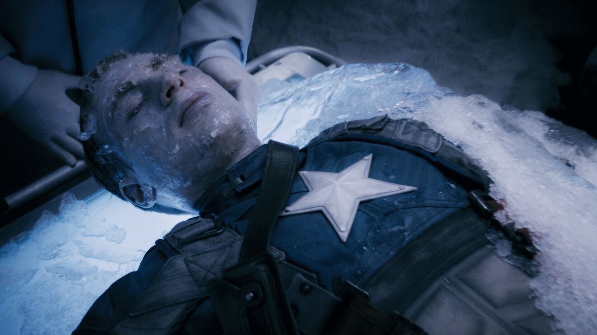 When it's hot under the covers and cold without. - Johnny Storm, Steve Rogers, Heat, Cold