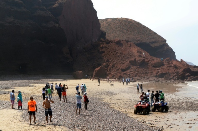 Arch collapsed on Legzira beach in Morocco - Legzira, Beach, Sea, Morocco, Video, Longpost