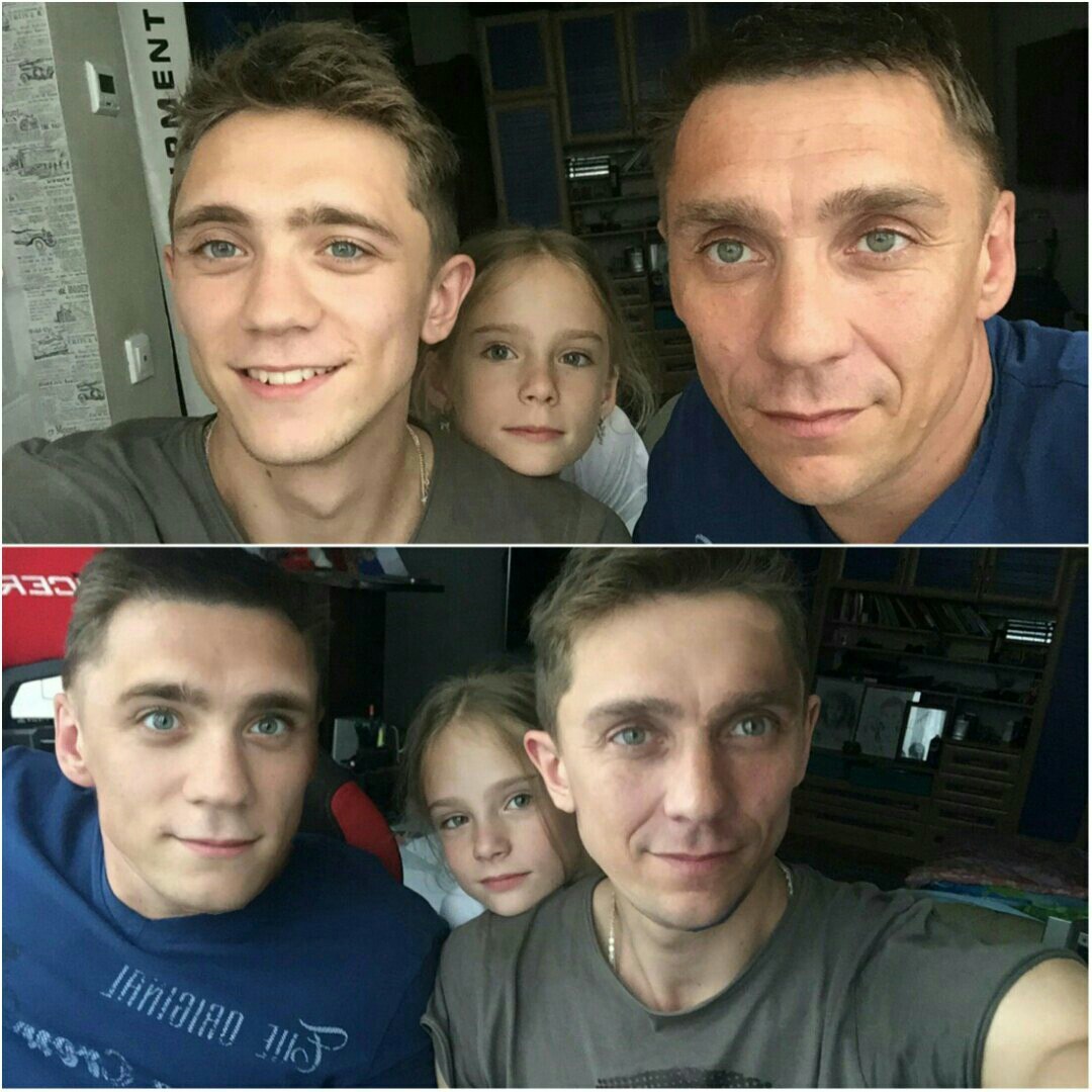 Яблоки с яблоней + face swap или одно лицо на две головы - Моё, Face swap, Родители и дети, Одинаковые, Snapchat, Сходство, Идентичность