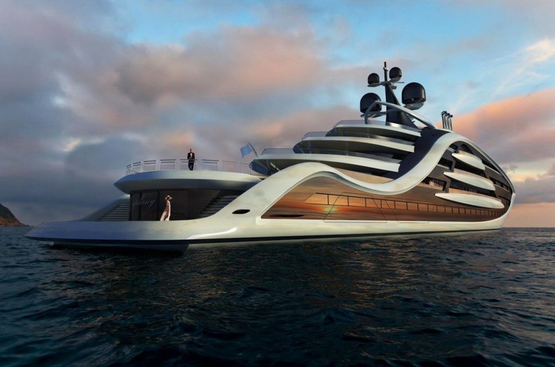 Superyacht - , Yacht, Design, Project, Longpost