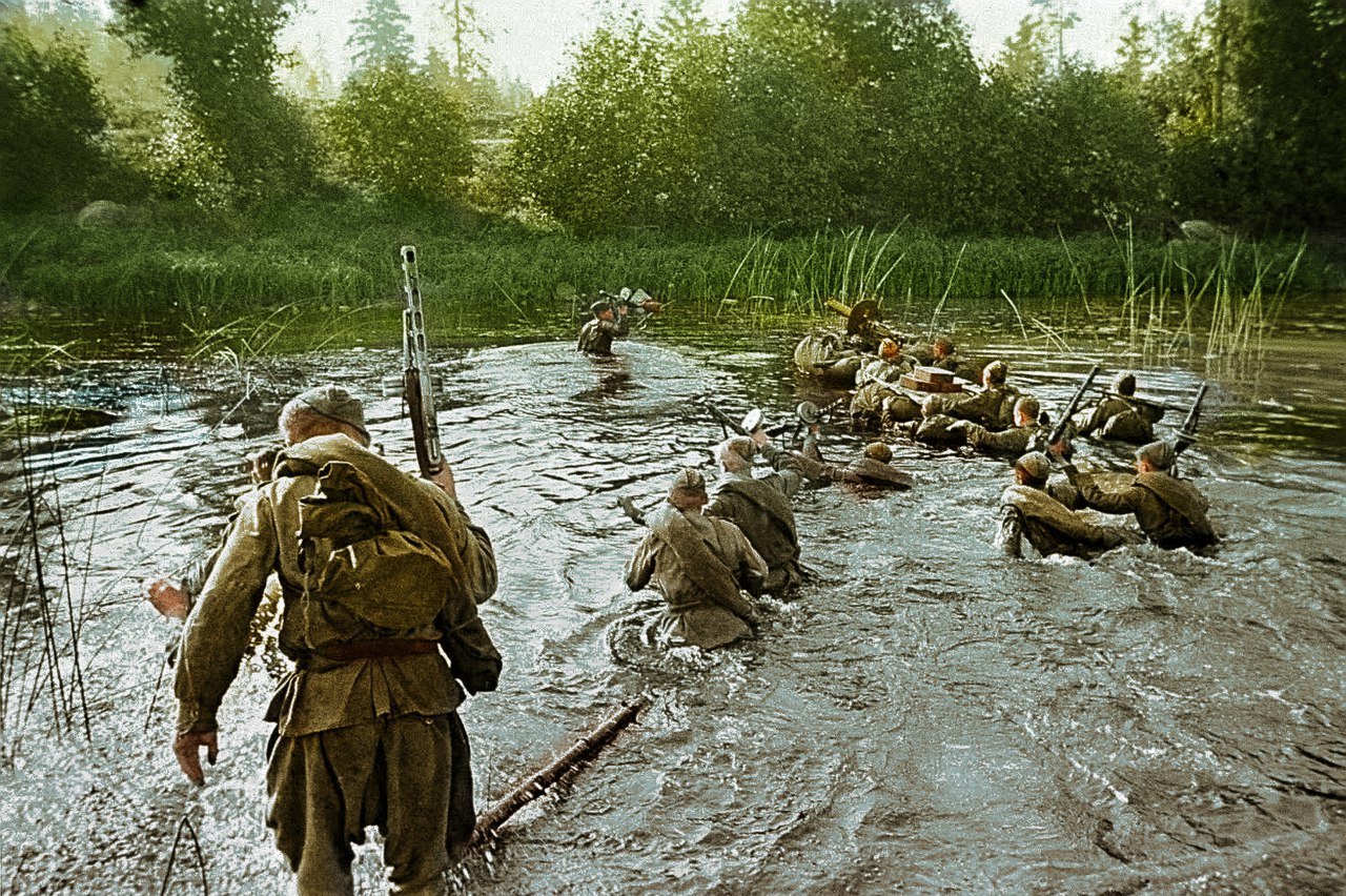 Animated photographs (23). Colorization. - Colorization, The Second World War, Longpost