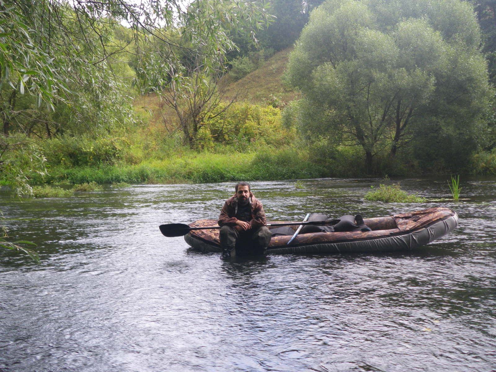 Rafting on the Serena River, Kaluga Region - My, Alloy, River rafting, River, Nature, The nature of Russia, , Fishing, Longpost