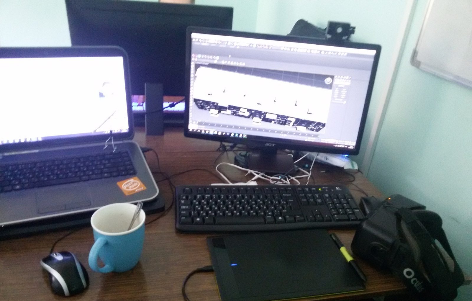 My work place - My, 3D Artist, Workplace, 3D