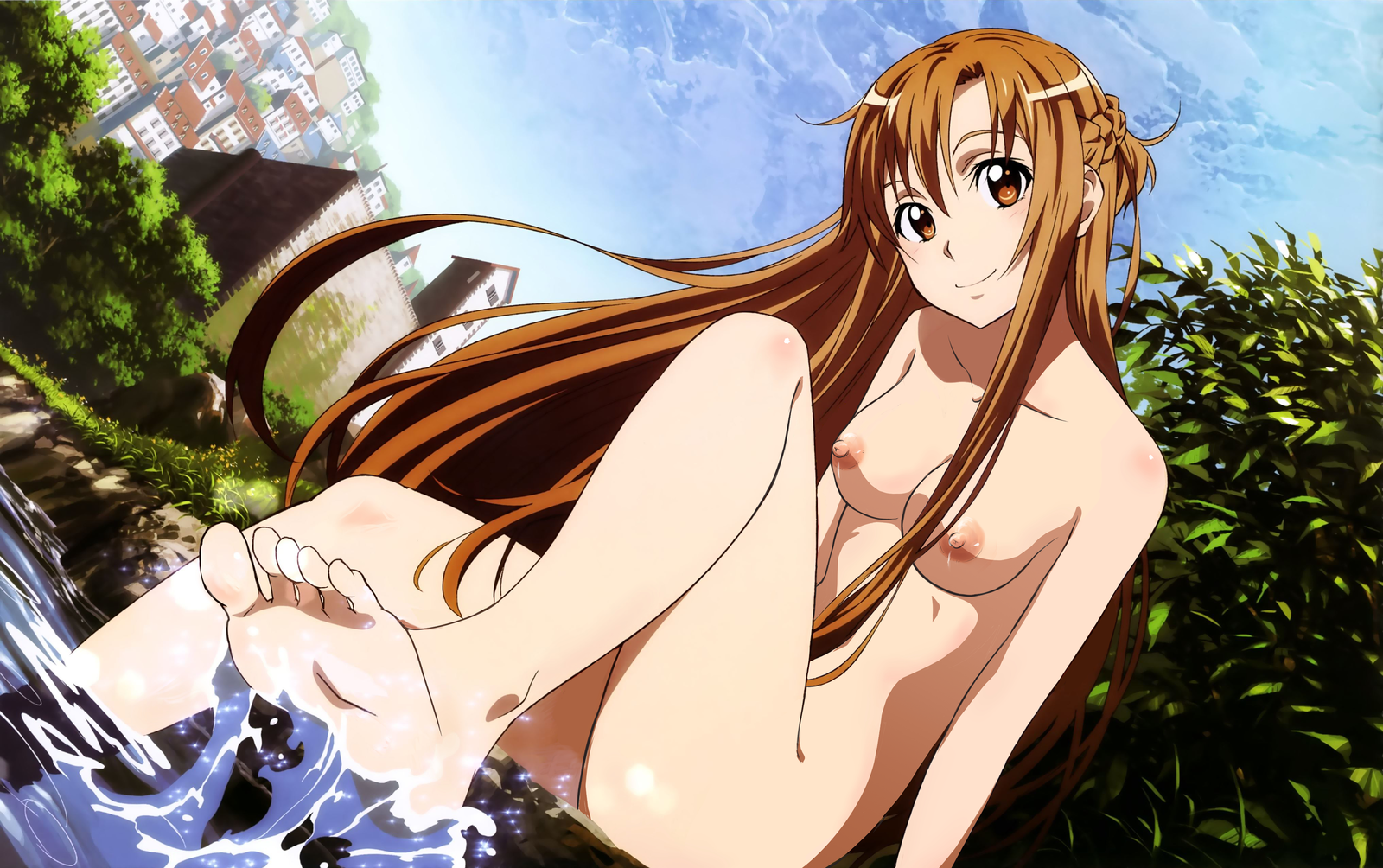 asuna - NSFW, Asuna yuuki, Sword Art Online, Anime art, Anime, Art, Asuna