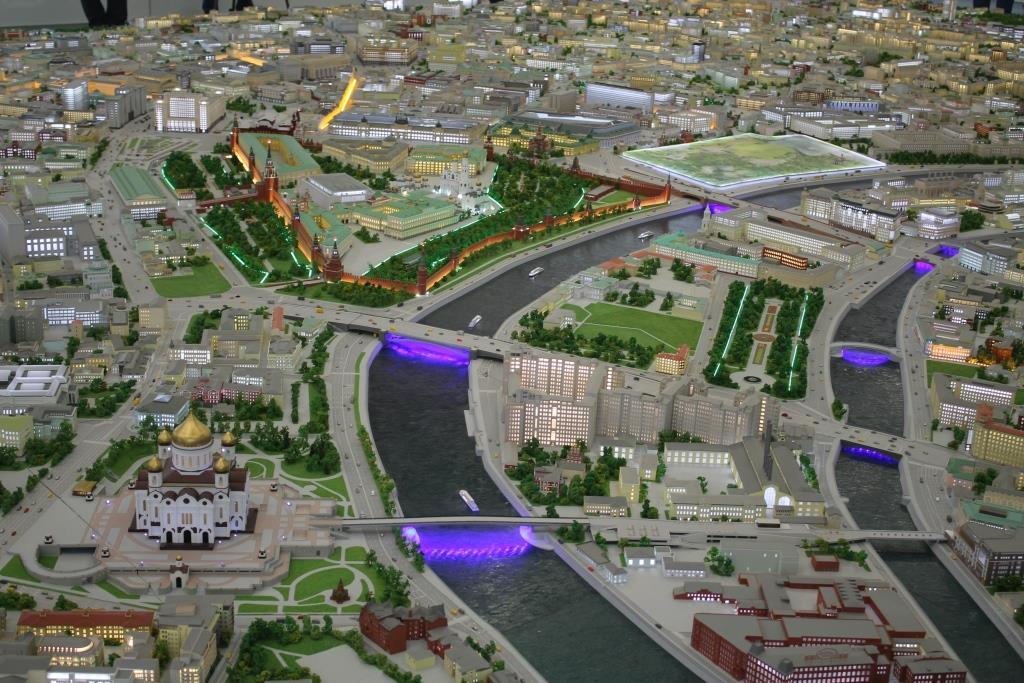 New layout of Moscow at the All-Russian Exhibition Center - Layout, Moscow, VVC, Longpost