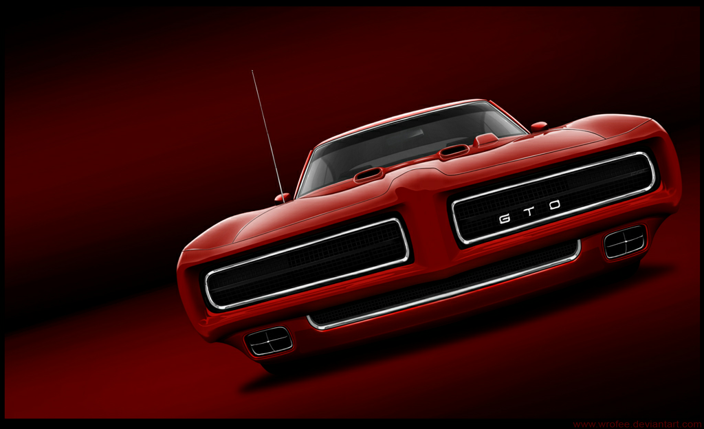 Americano - Images, Auto, Art, Longpost, Muscle car