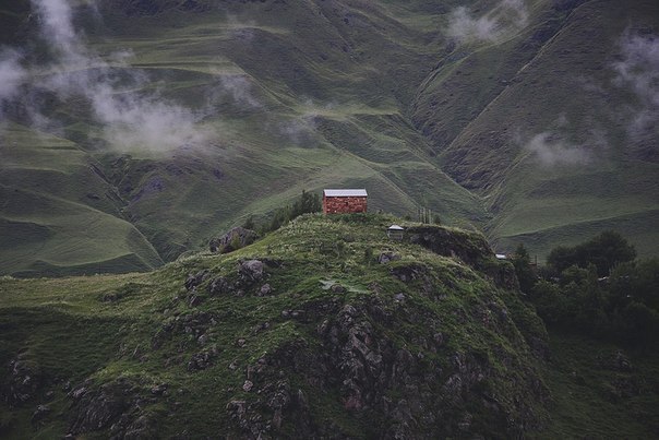 Solitude and comfort - House, beauty, Nature, View, Longpost