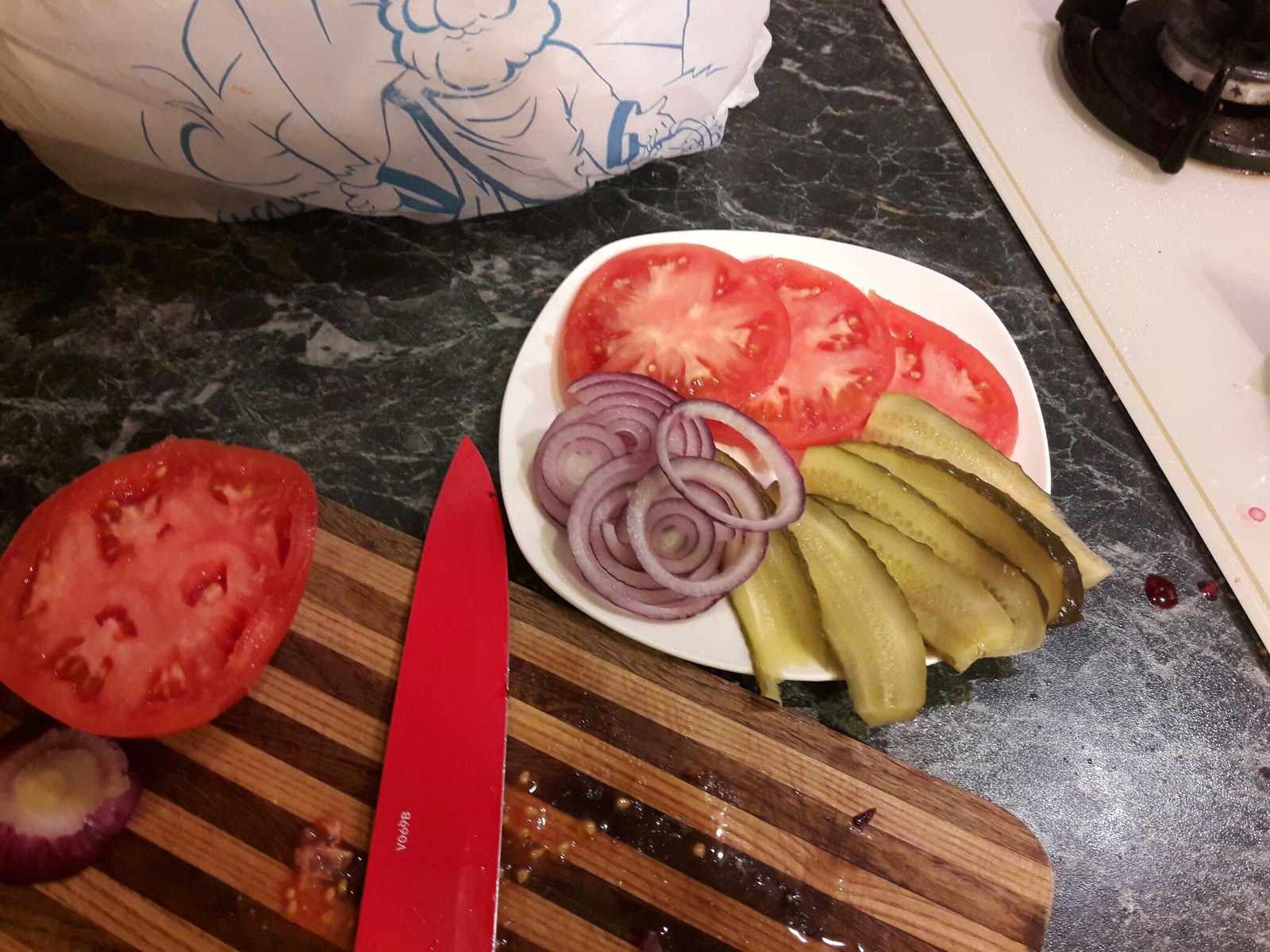 Burger with beetroot patty - My, Recipe, Burger, Beet, cat, Longpost