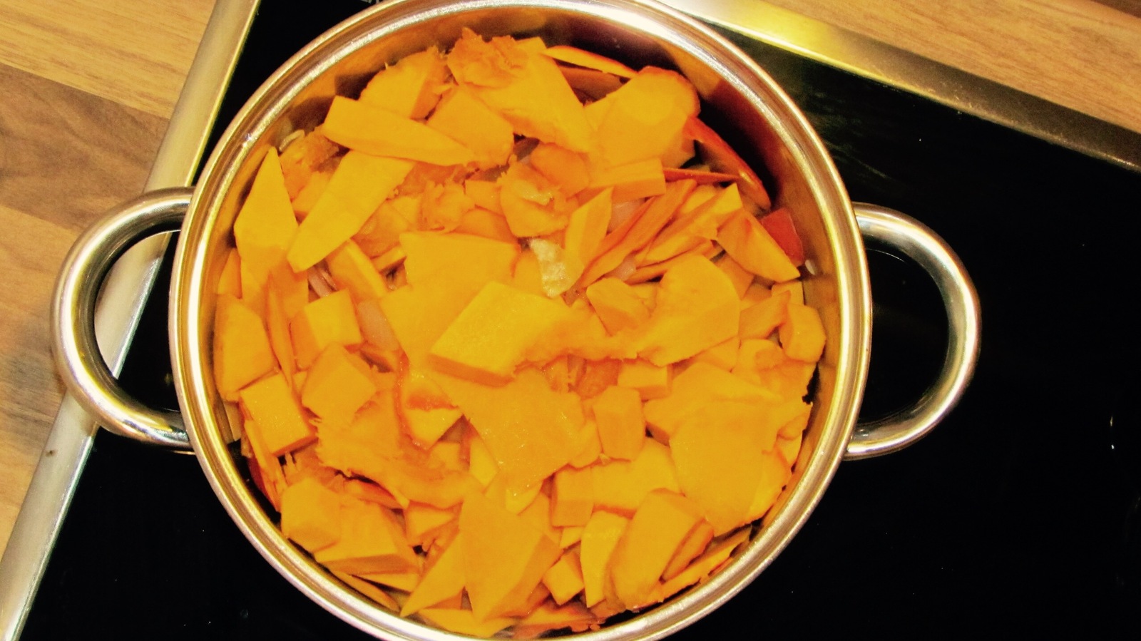 Pumpkin soup - My, Autumn, Food, Recipe, Longpost, Photo, Pumpkin, Soup, Cooking