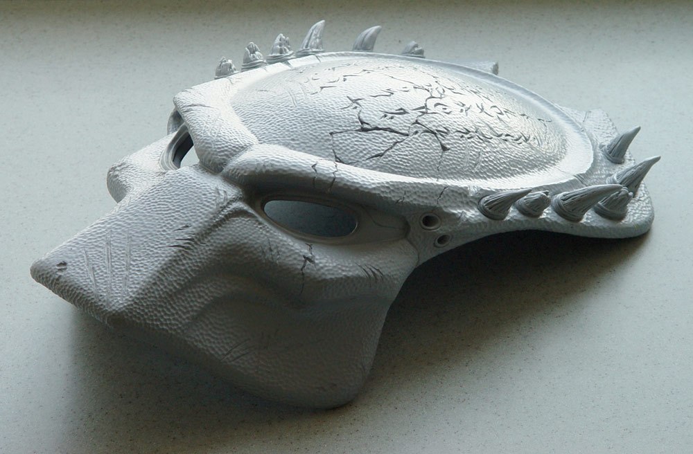 Маска Predator - Wolf часть 2 - Papercraft, Pepakura, Бумажное моделирование, Гайд, Длиннопост