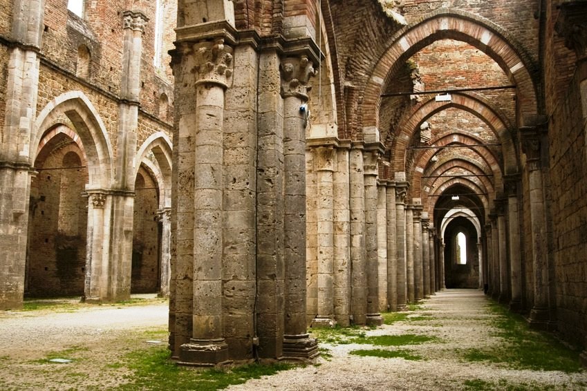 Abbey of San Galgano. - My, Longpost, Italy, Legend, A wave of posts, Mystic, beauty