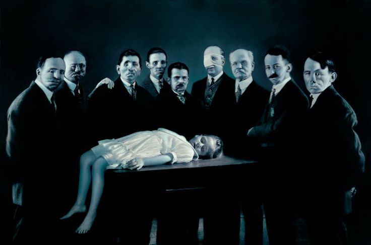 The Art of Questions by Gottfried Helnwein - NSFW, Art, , Photographer, , Longpost, Tag