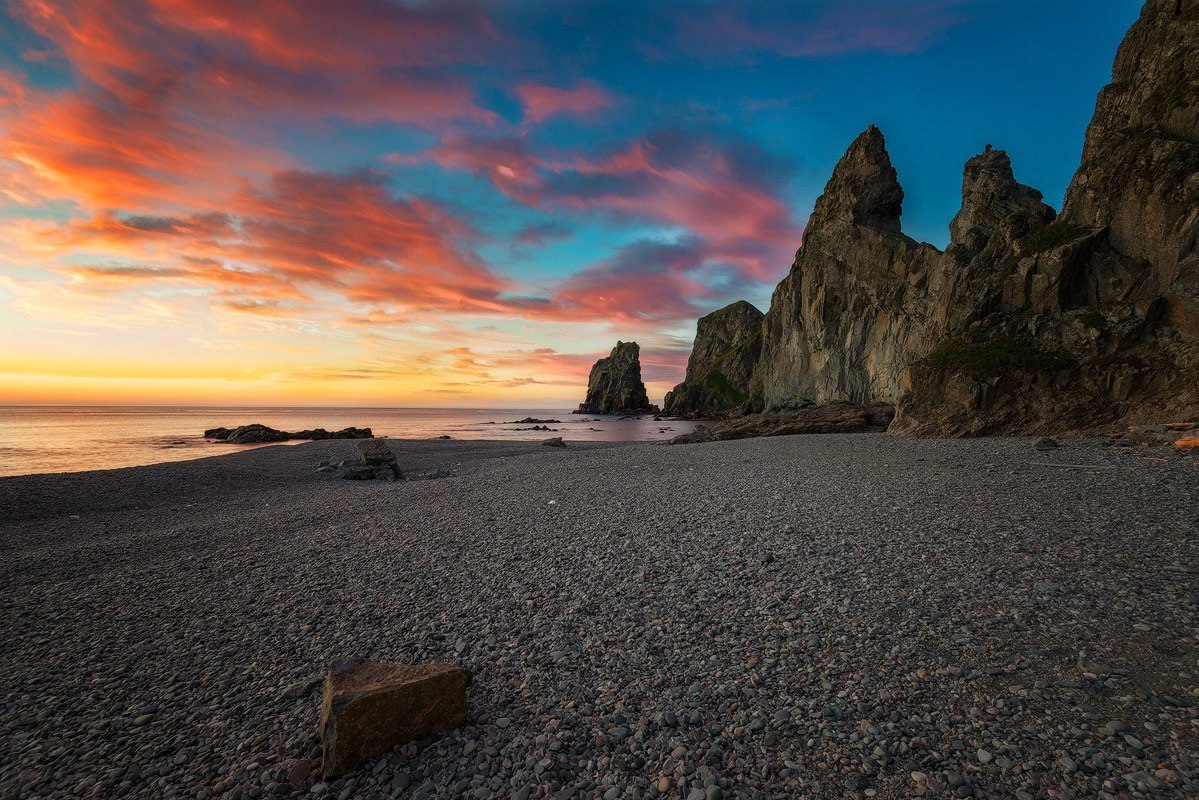 Cape of four rocks - , Primorsky Krai, Russia, Photo, The photo, Nature, Gotta go, Longpost