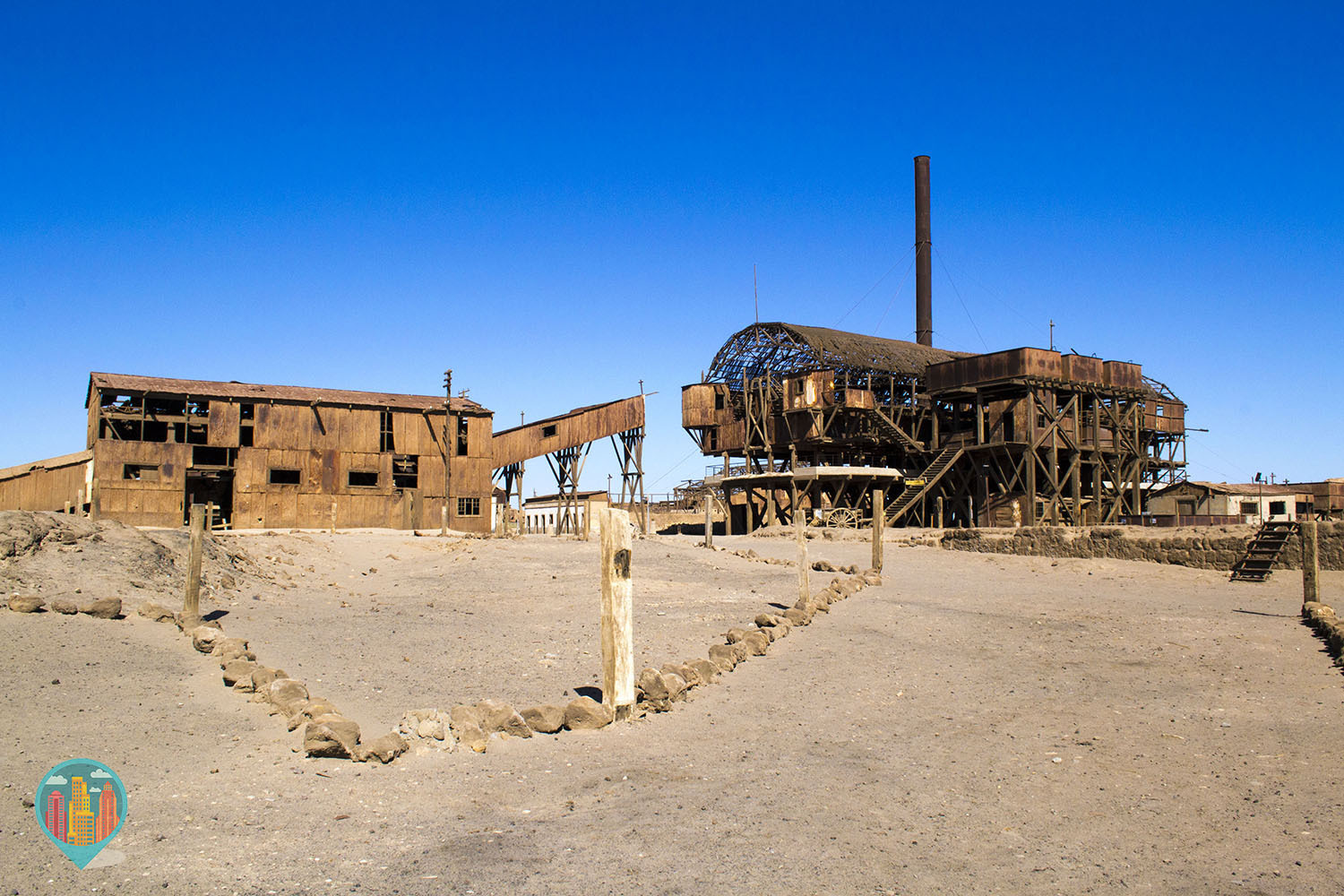 Forgotten city in the Atacama desert. Chile - My, Chile, , Travels, , Trip around the world, Atacama Desert, Longpost