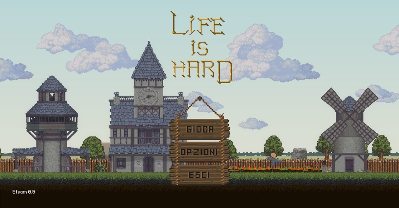 We put together a new menu for Life is Hard. Before after - My, Инди, Gamedev, Games, Unity3d, Steam