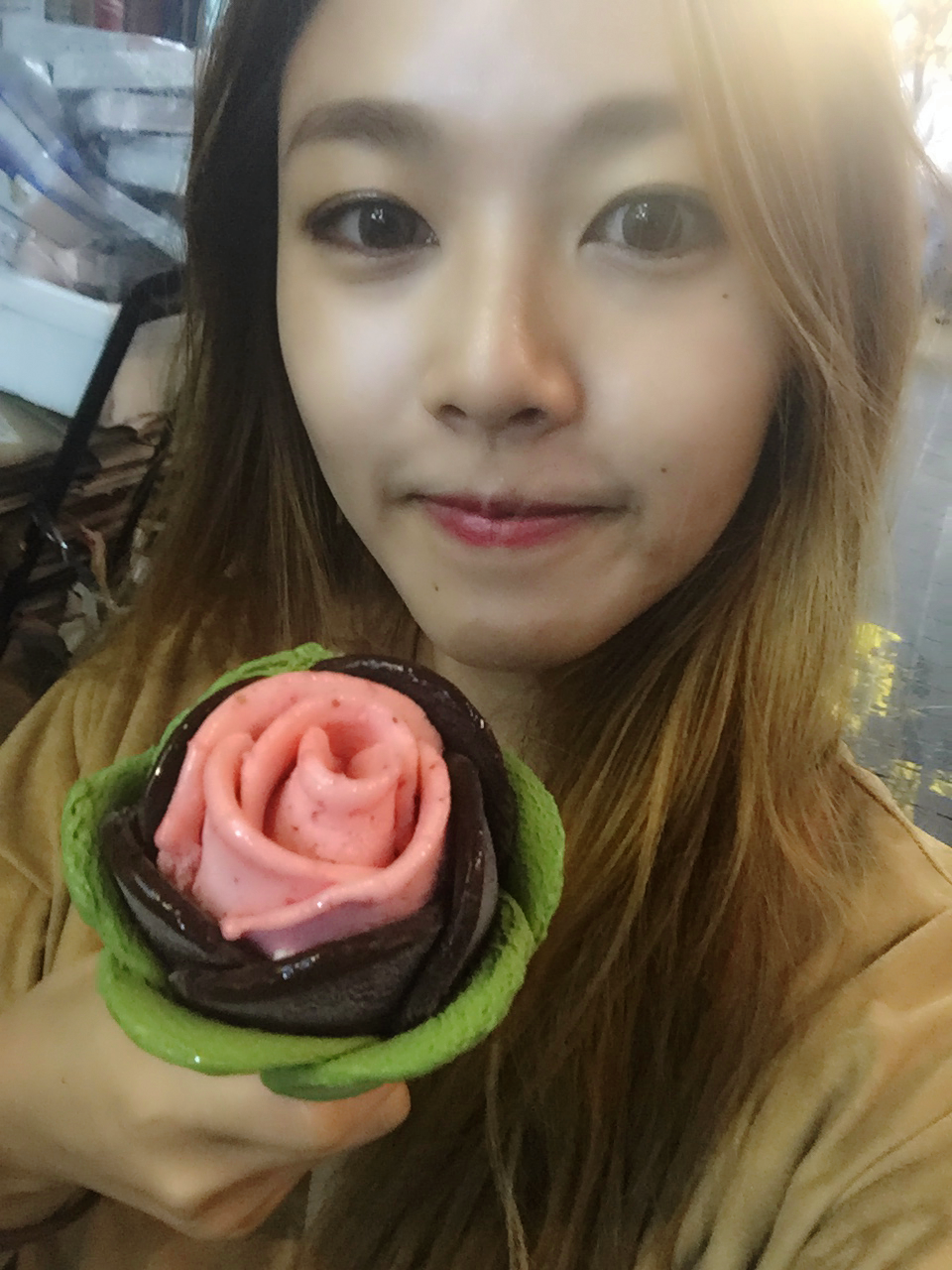 Hello from Korea! I'll show you an unusual ice cream in Korea! - My, Kyunghamin, , Minkyungha, Korean women, , Longpost