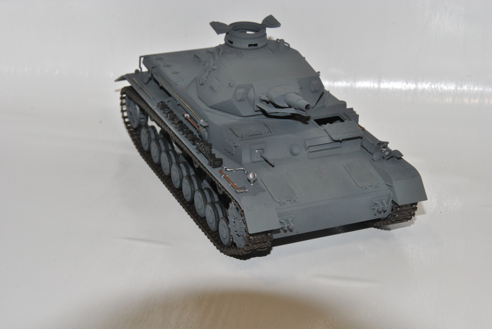 Bench model PzKpfw IV ausf D - My, Modeling, Tanks, Longpost