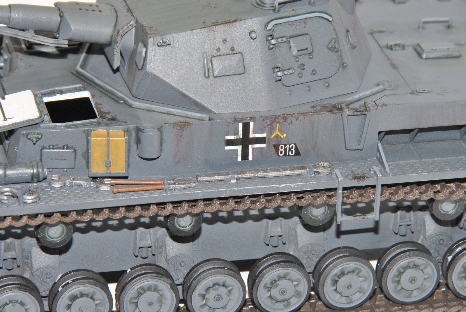 Bench model PzKpfw IV ausf D - My, Modeling, Tanks, Longpost