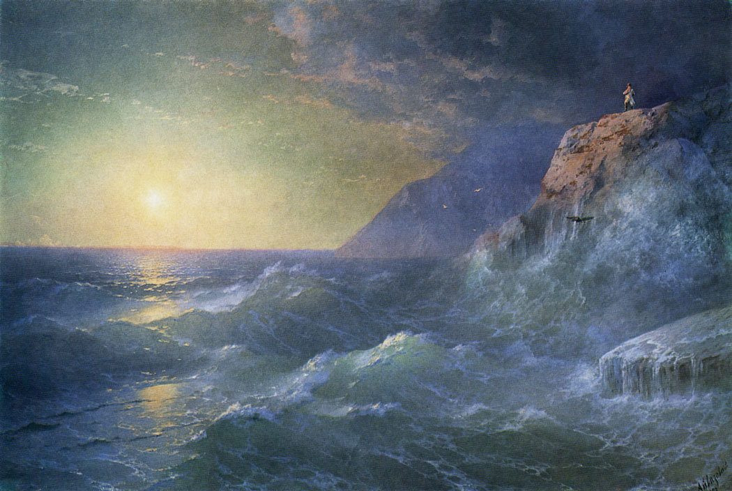 Among the waves - Aivazovsky, , Artist, Painting, Art, Story, Longpost