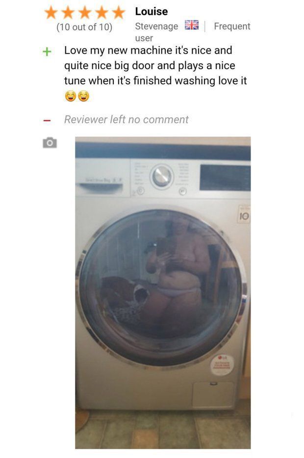 Inattentive hostess of the new washer - NSFW, Photo, Girls, Selfie