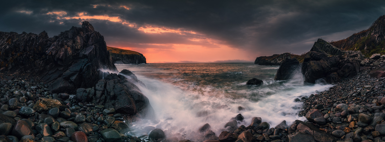 Primorsky Krai - Slav, Primorsky Krai, Sea, The bay, Панорама, Photo, Slavs