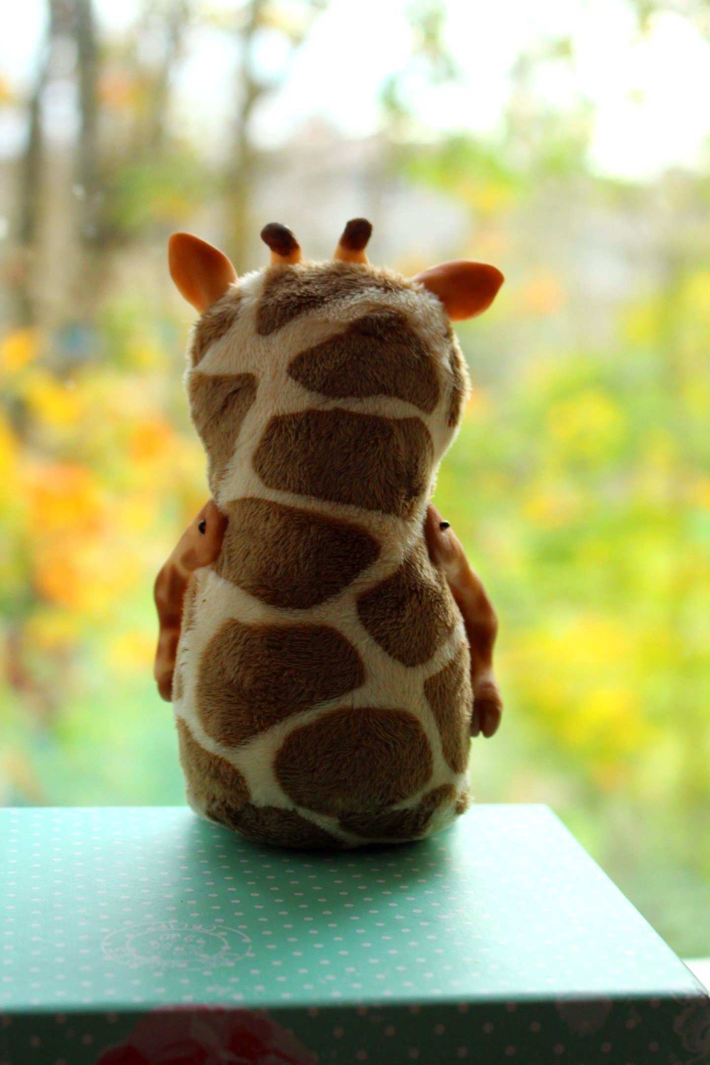 Giraffe Ivan, a little drunk) - My, My, Handmade, Soft toy, Giraffe, With your own hands, Polymer clay, Longpost