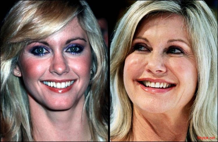 How famous women have changed. - It Was-It Was, Celebrities, Time is running, Longpost