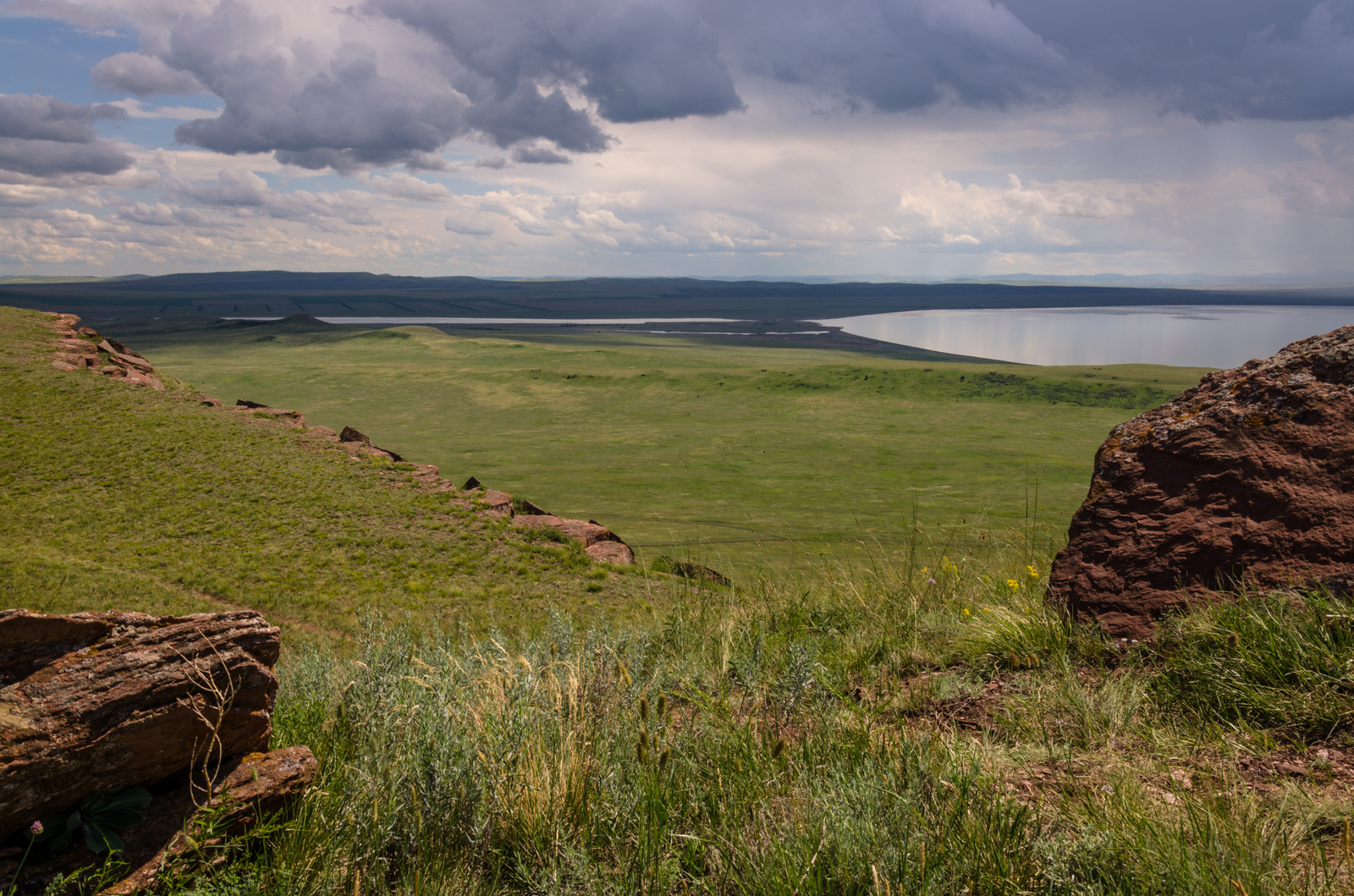 Photos from Mount Chalpan. Khakassia - My, Landscape, Khakassia, Clouds, Photo, Beautiful view, My, The photo, Summer, Longpost