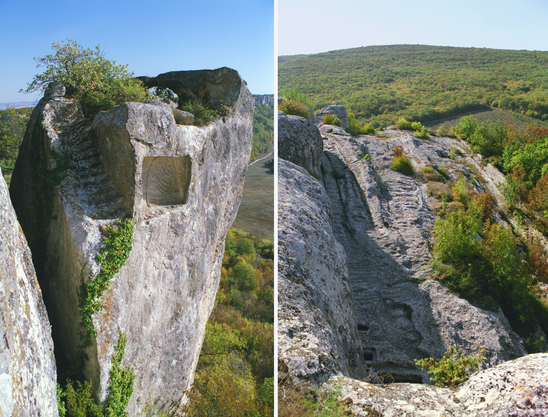 Eski-Kermen in autumn. - My, Crimea, Eski-Kermen, Russia, camera roll, Photo, Autumn, The mountains, Caves, Longpost