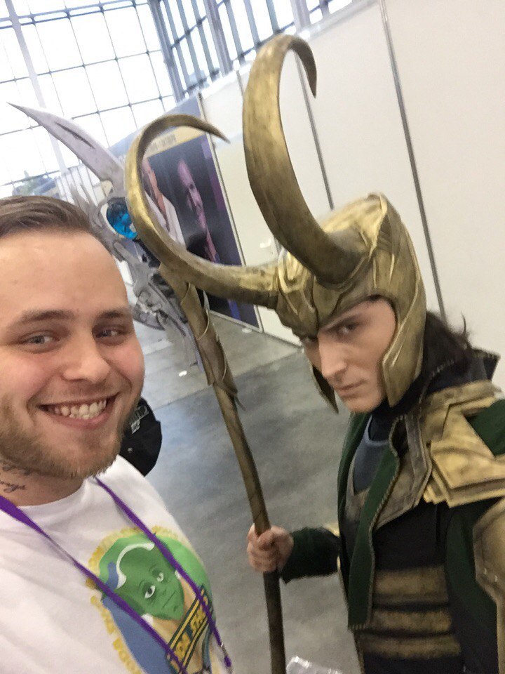 Very good Loki cosplay. - My, Loki, Igromir 2016, Comic-con