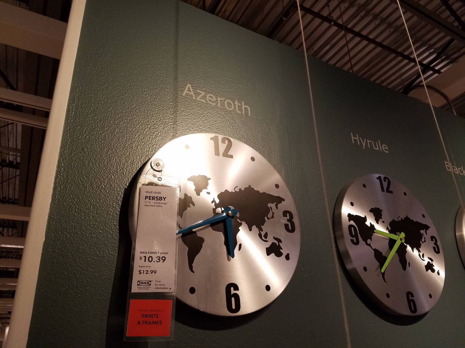 What time is it in Azeroth? - Photo, Azeroth, IKEA