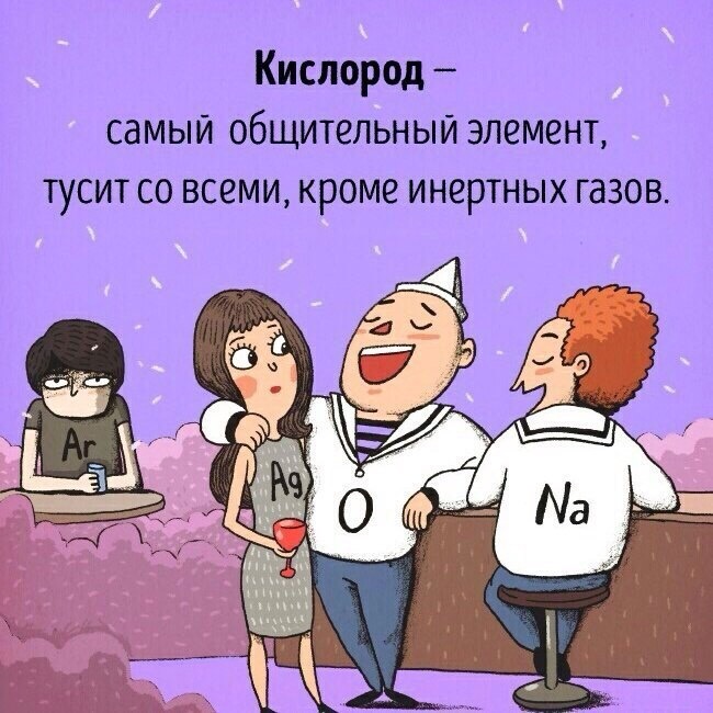 Как бы выглядели химические элементы, если бы были людьми - Длиннопост, Картинки, Химические элементы, Баянометр молчит