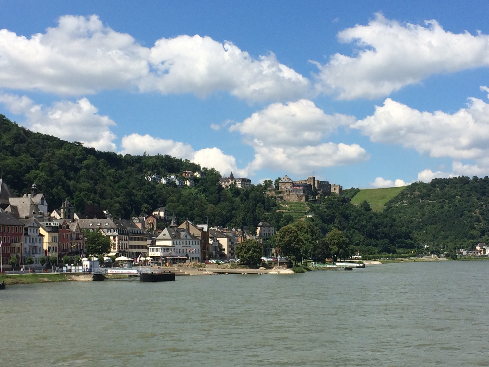 Beauty of the Rhine - My, Photo, Germany, River, Longpost, My