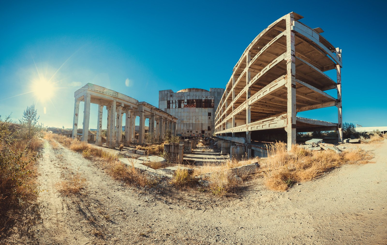 Crimean wasteland or Fallout style walk - My, Ruin, nuclear power station, Crimea, Fallout