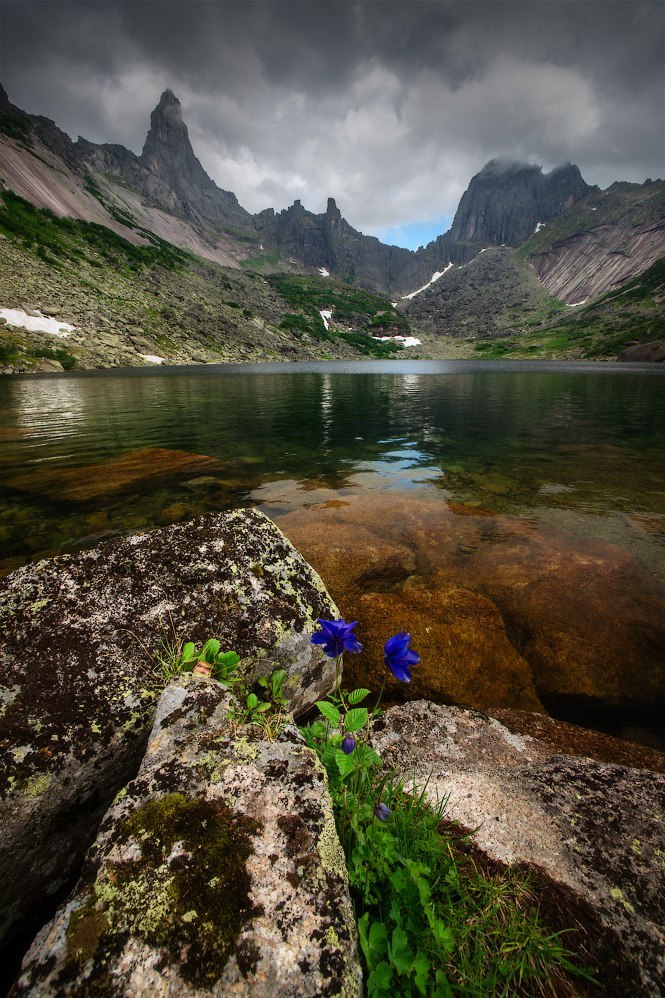 Mountain Spirit Lake - Mountain Spirit Lake, Ergaki, Krasnoyarsk region, Russia, Nature, Gotta go, Landscape, Photo, Longpost