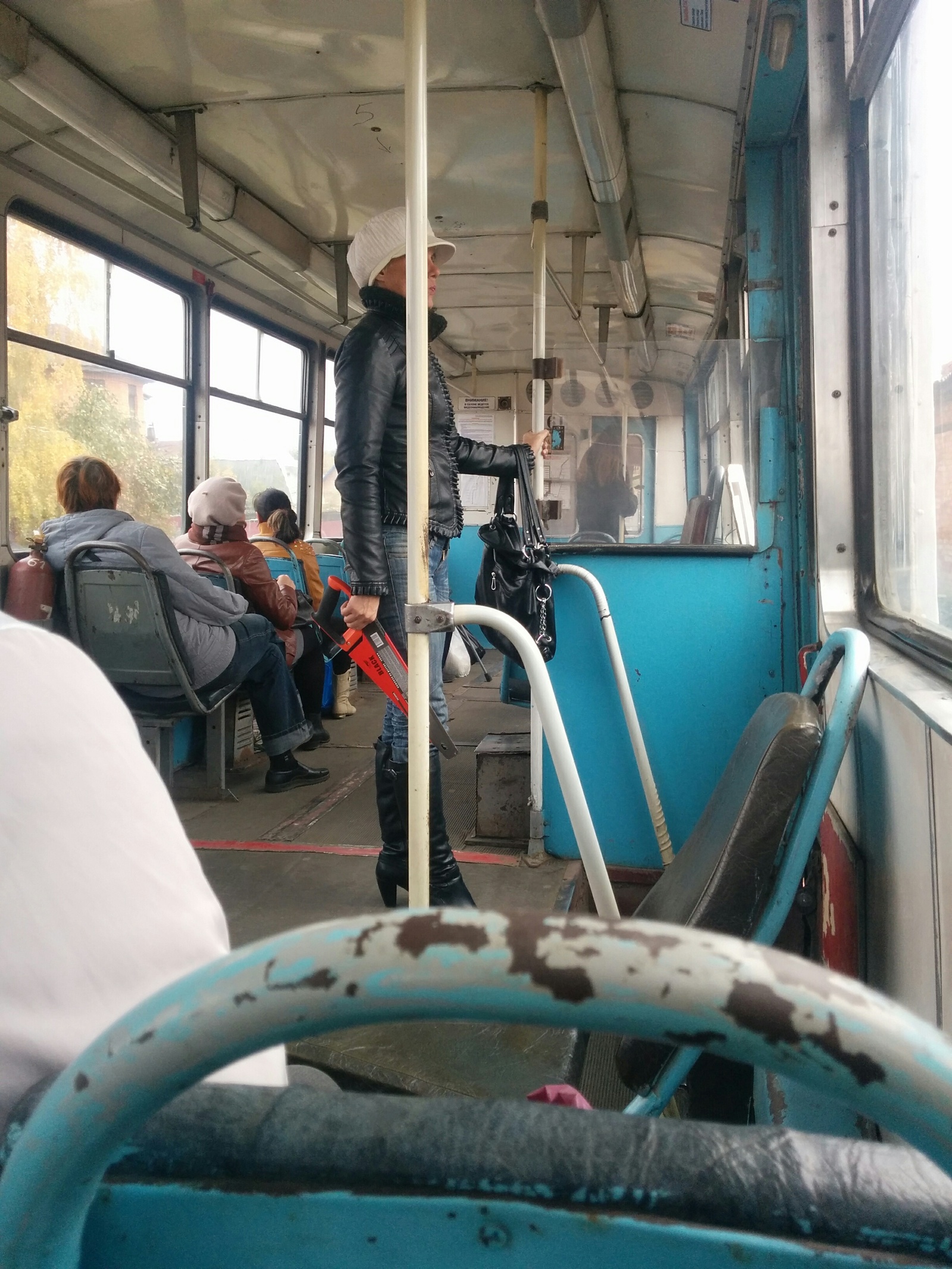 Severe Omsk trams - Saw, Tram, Omsk